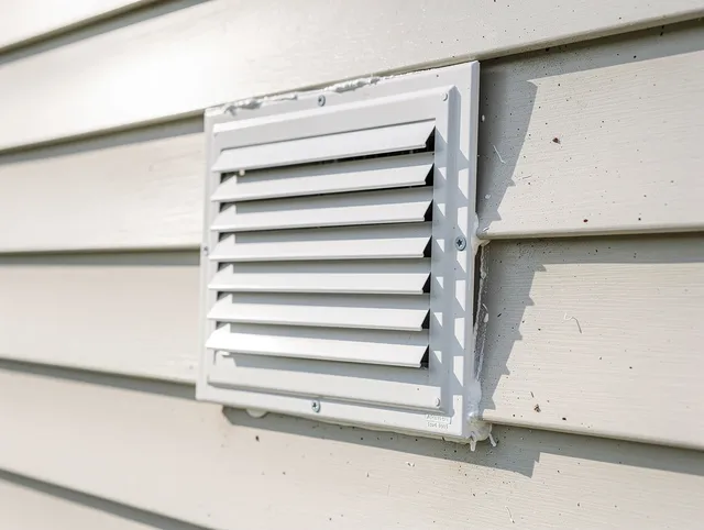 Expert vent cover replacement by Rincon Dryer Vent Cleaning in Rincon