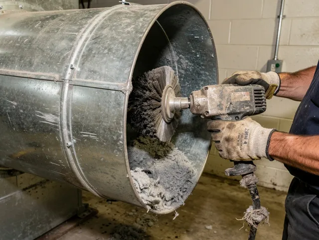 Industrial-grade dryer vent cleaning by Rincon Dryer Vent Cleaning in Rincon