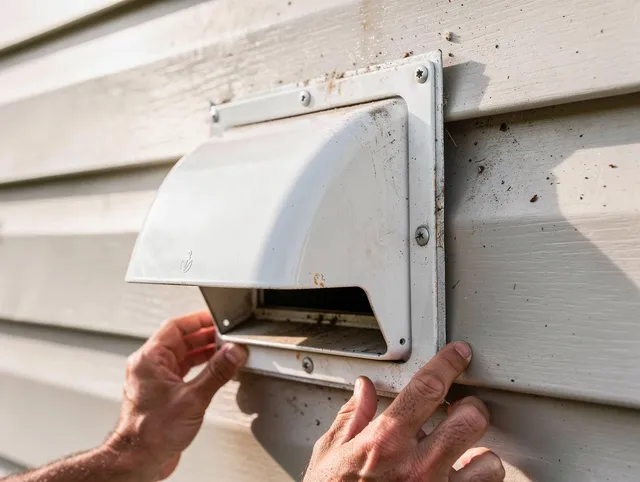 Rincon Dryer Vent Cleaning technician delivering thorough residential dryer vent cleaning service in Rincon