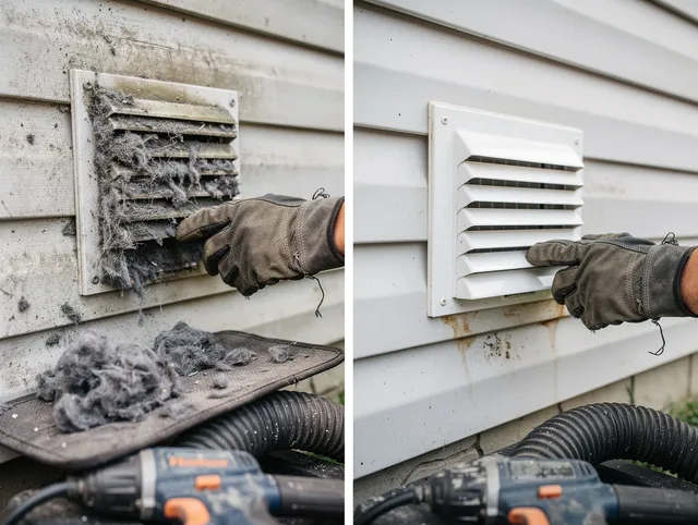 Residential dryer vent cleaning by Rincon Dryer Vent Cleaning in Rincon